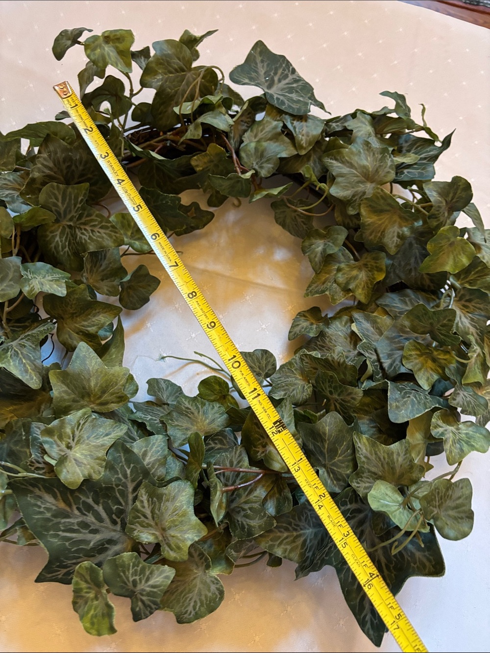 Silk grape ivy wreaths - Picture 6 of 7